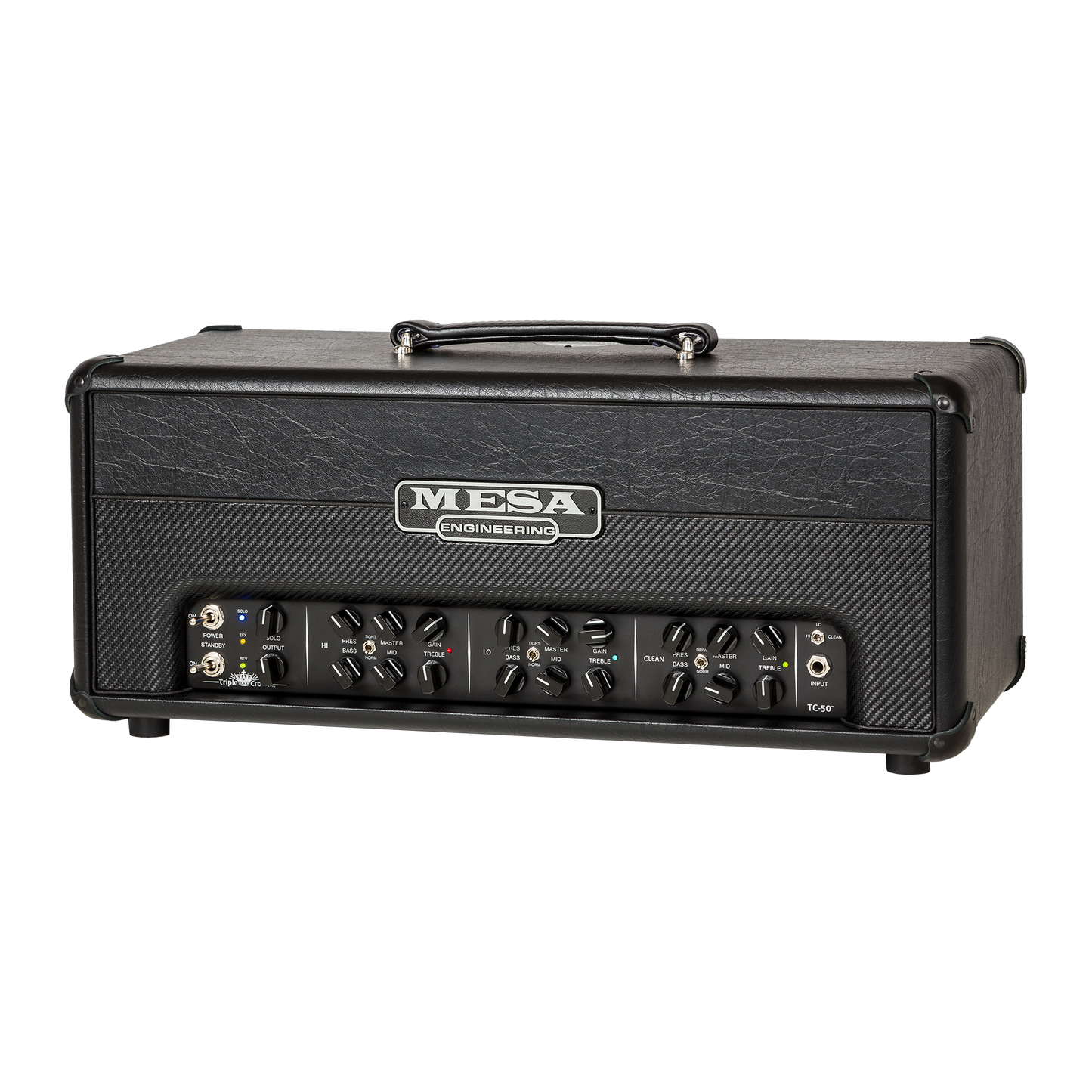 Mesa/Boogie Triple Crown 50 Head, Black Taurus Head Mesa/Boogie