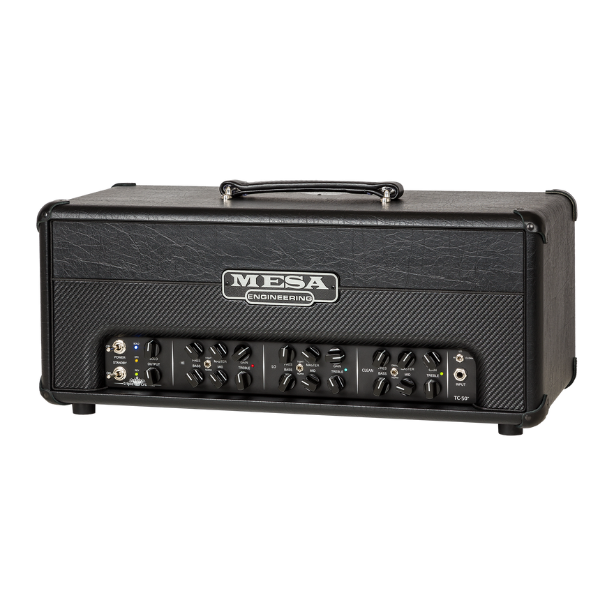 Mesa/Boogie Triple Crown 50 Head, Black Taurus Head Mesa/Boogie