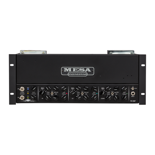 Mesa/Boogie Triple Crown 100 Rackmount, Black Head Mesa/Boogie