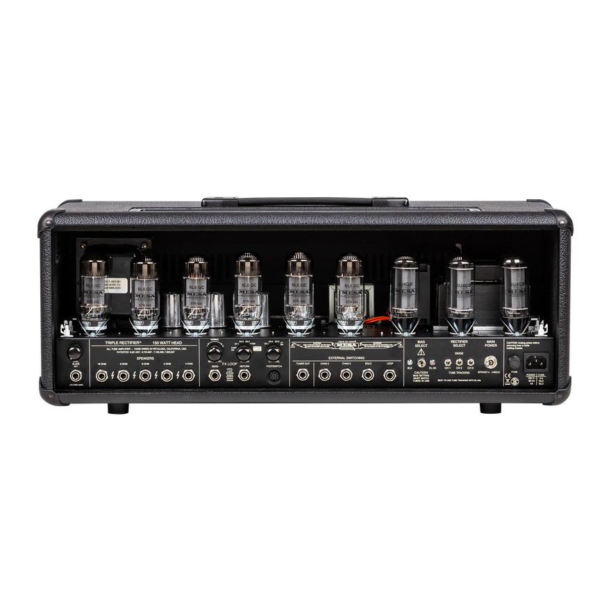 Mesa/Boogie Triple Rectifier Head, Black Bronco, EU Head Mesa/Boogie