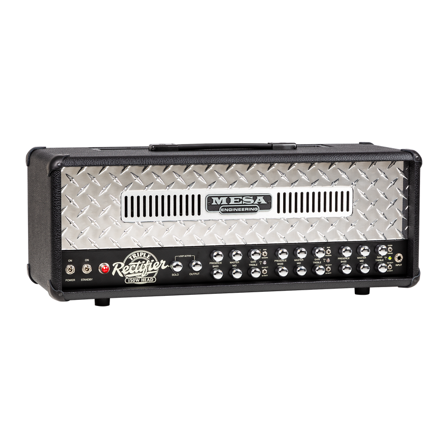Mesa/Boogie Triple Rectifier Head, Black Bronco, EU Head Mesa/Boogie