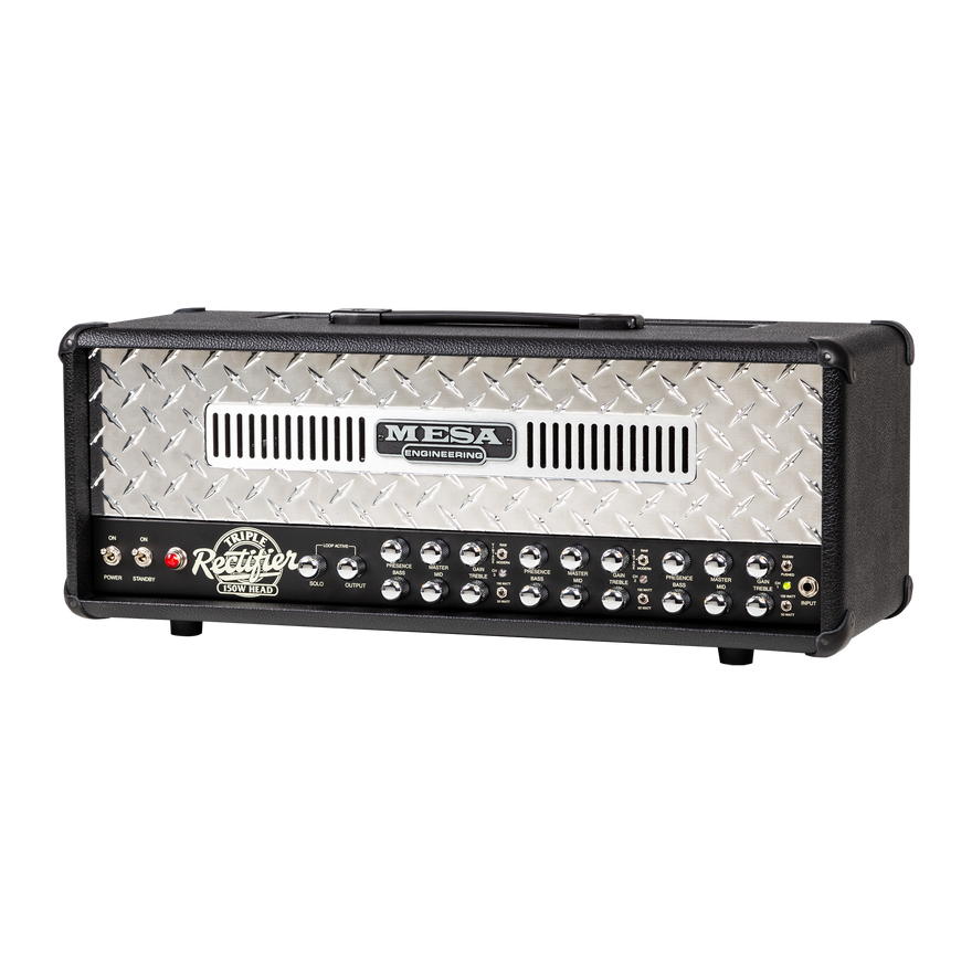 Mesa/Boogie Triple Rectifier Head, Black Bronco, EU Head Mesa/Boogie