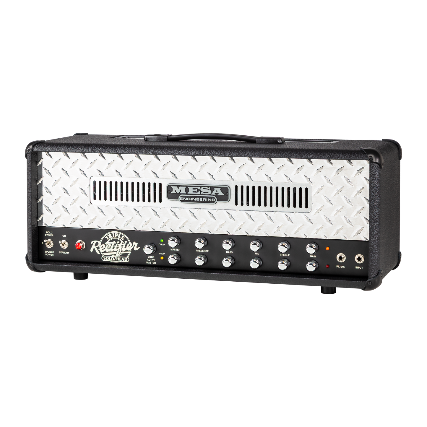 MESA/Boogie 90s Triple Rectifier Standard Head, Black Bronco, EU