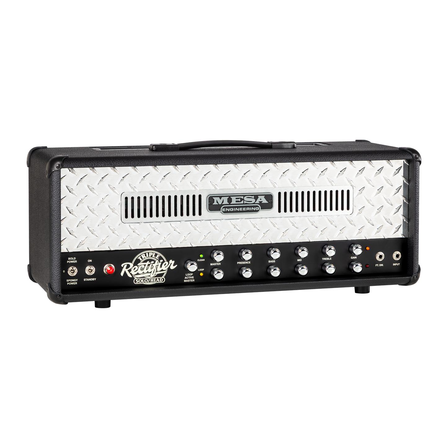 MESA/Boogie 90s Triple Rectifier Standard Head, Black Bronco, EU