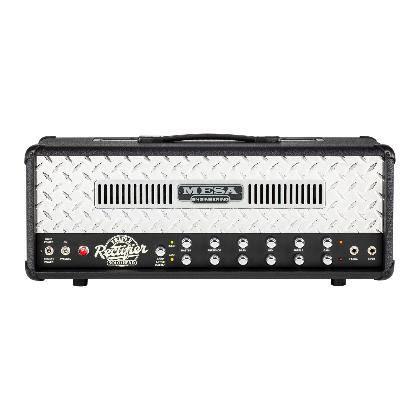 MESA/Boogie 90s Triple Rectifier Standard Head, Black Bronco, EU