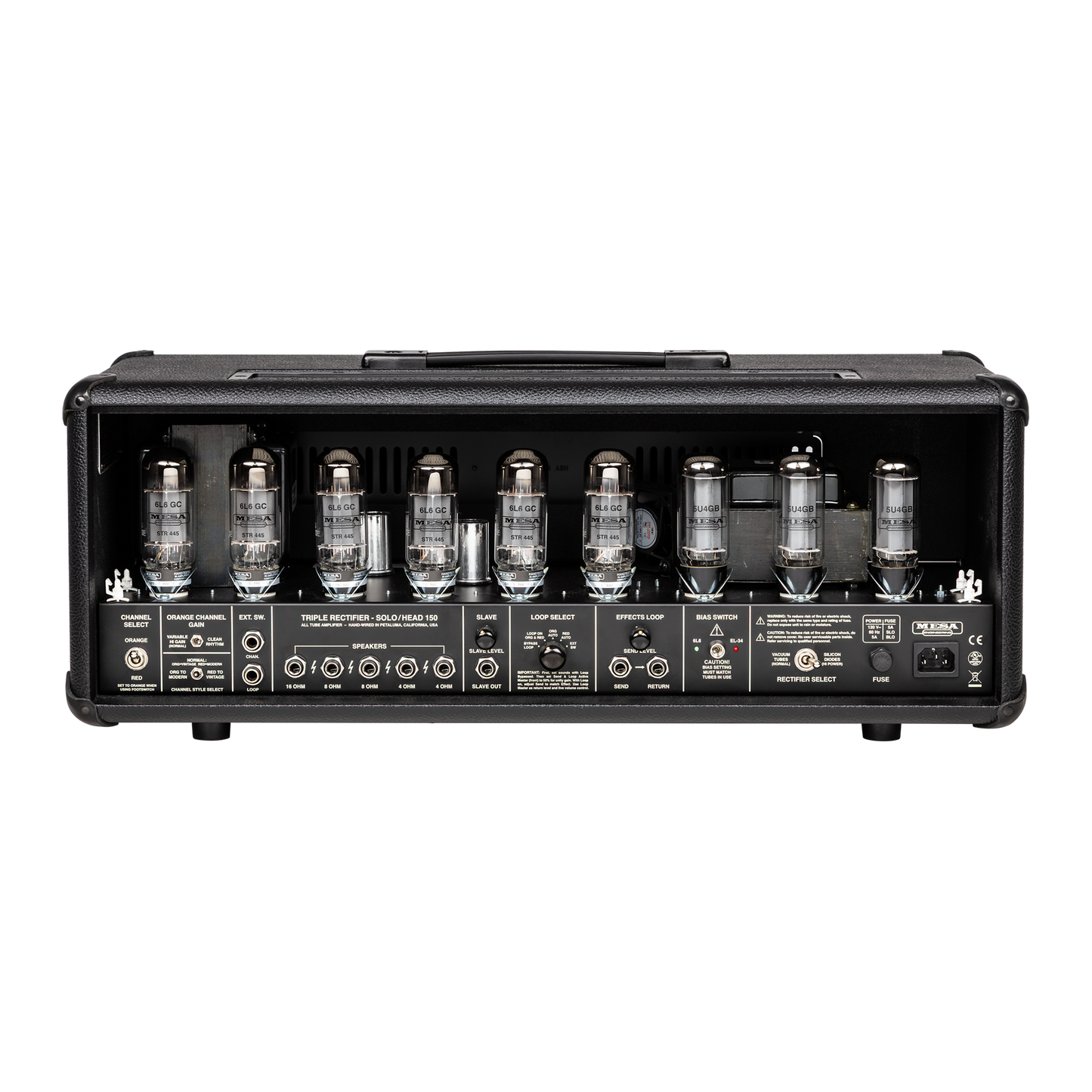 Mesa/Boogie 90s Triple Rectifier, Black Bronco, EU Head Mesa/Boogie