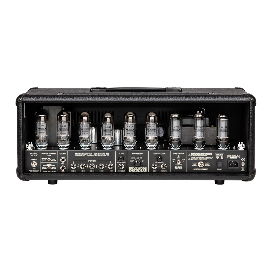 Mesa/Boogie 90s Triple Rectifier, Black Bronco, EU Head Mesa/Boogie