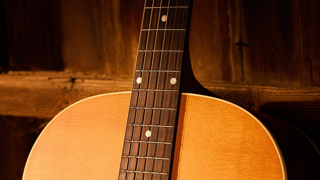 12-fret Gibson acoustic guitar