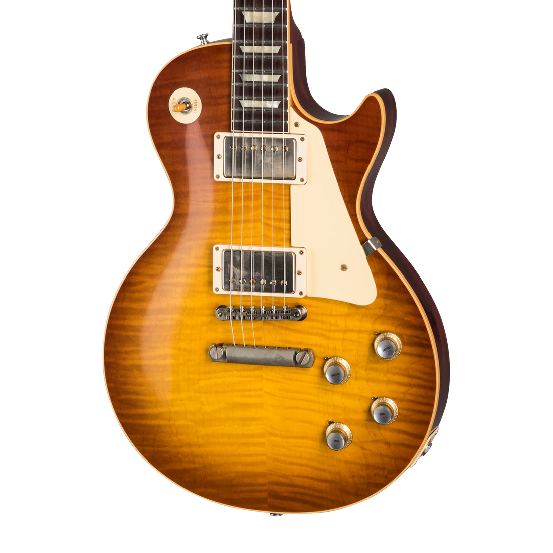 Gibson Custom 1960 Les Paul Standard Reissue, VOS, Iced Tea Burst Electric Guitar Gibson Custom