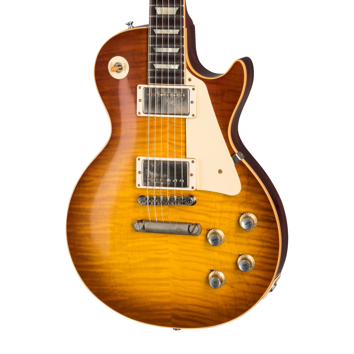Gibson Custom 1960 Les Paul Standard Reissue, VOS, Iced Tea Burst Electric Guitar Gibson Custom