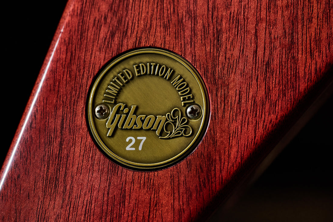 Gibson Custom Medallion Flying V detail