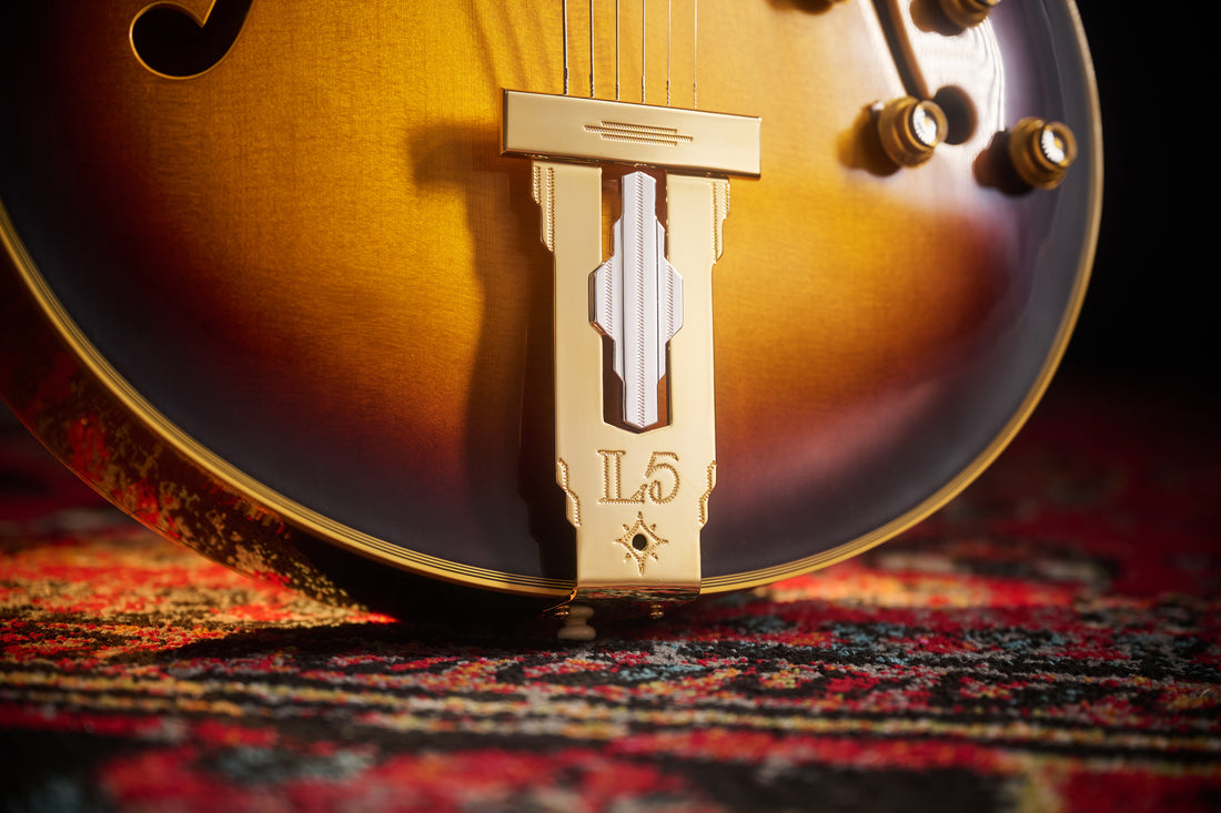Gibson L-5 trapeze tailpiece