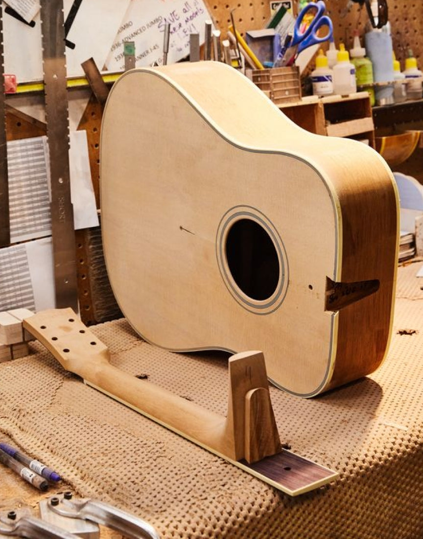 Dovetail neck joint