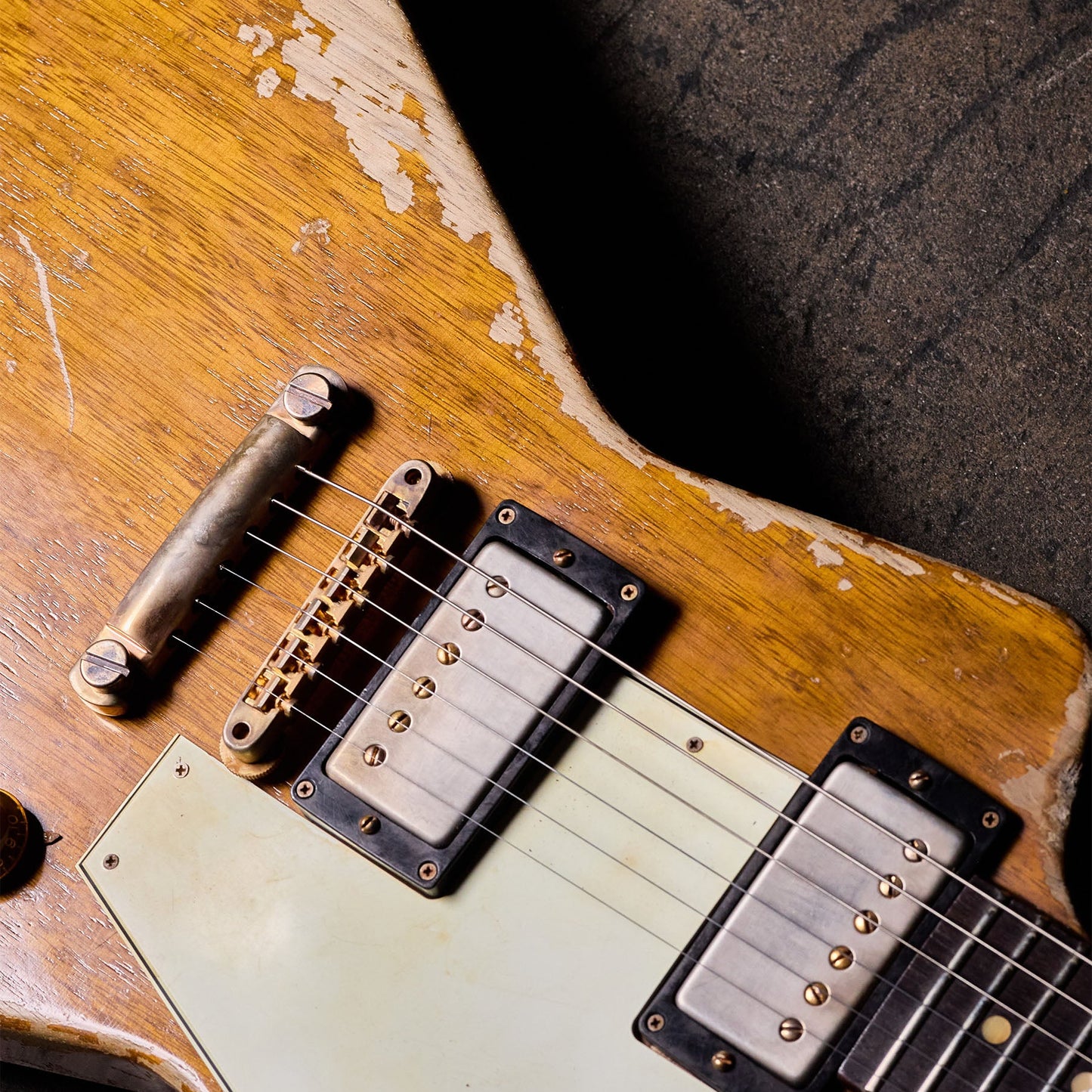 Gibson Custom Leo Scala Dark Addiction Explorer, Natural