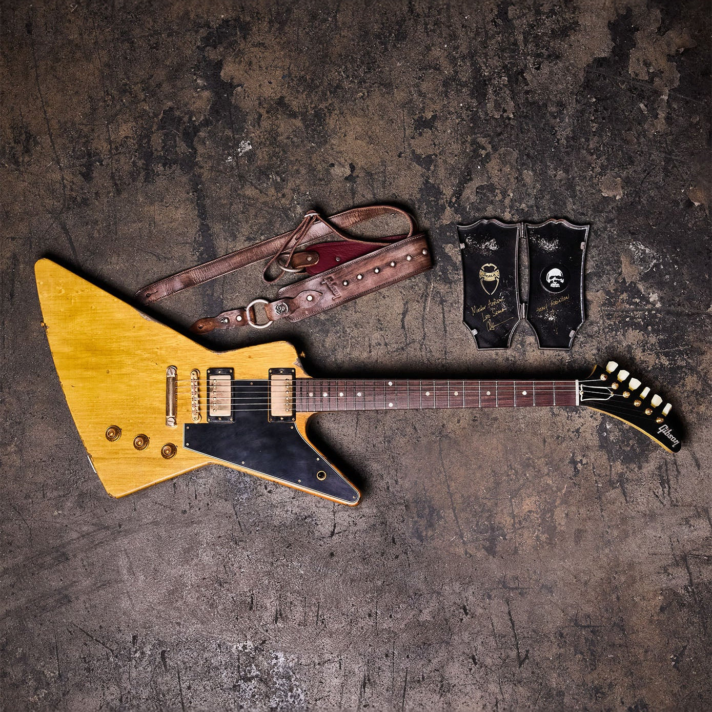 Gibson Custom Leo Scala Heavy Addiction Explorer #4, Natural