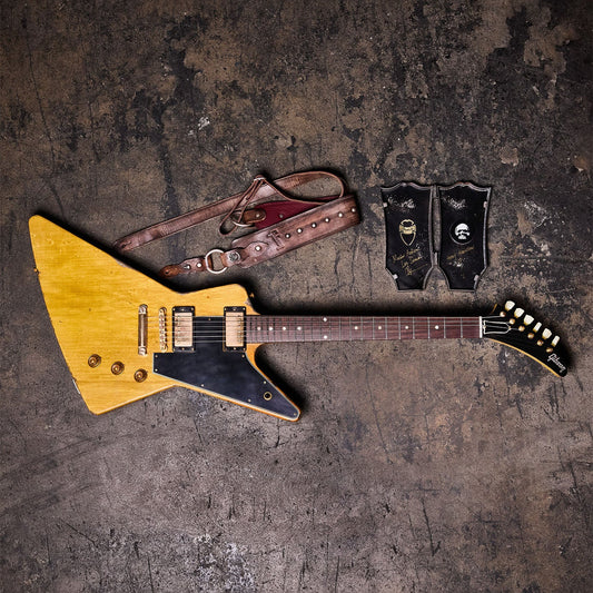 Gibson Custom Leo Scala Heavy Addiction Explorer #4, Natural