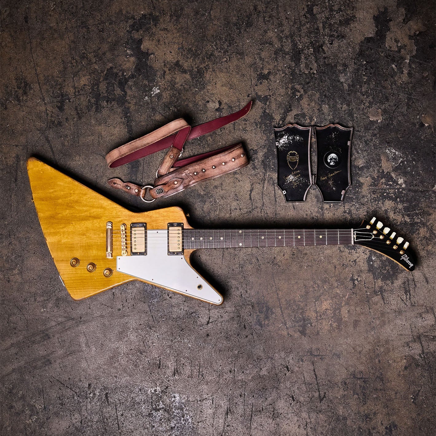 Gibson Custom Leo Scala Heavy Addiction Explorer #1, Natural