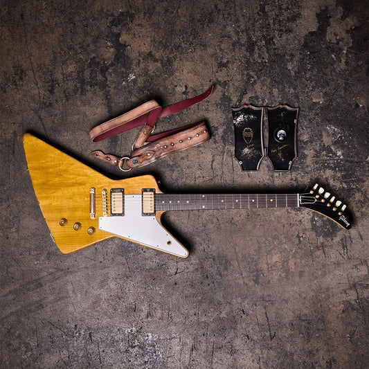 Gibson Custom Leo Scala Heavy Addiction Explorer #1, Natural