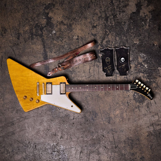 Gibson Custom Leo Scala Heavy Addiction Explorer #3, Natural