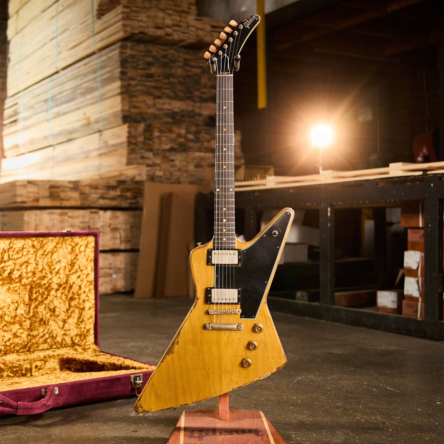 Gibson Custom Leo Scala Ultra Addiction Explorer #3, Natural