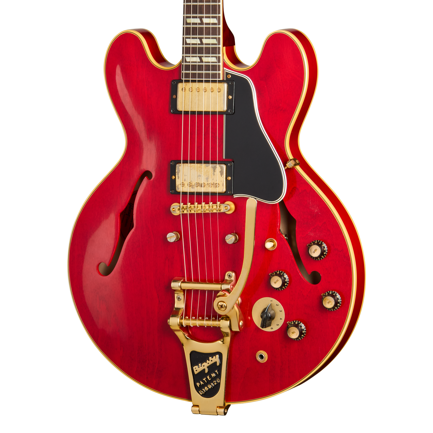 Gibson Custom Back to the Future "1955" ES-345 Collector's Edition, Light Aged, Cherry Red Electric Guitar Gibson Custom
