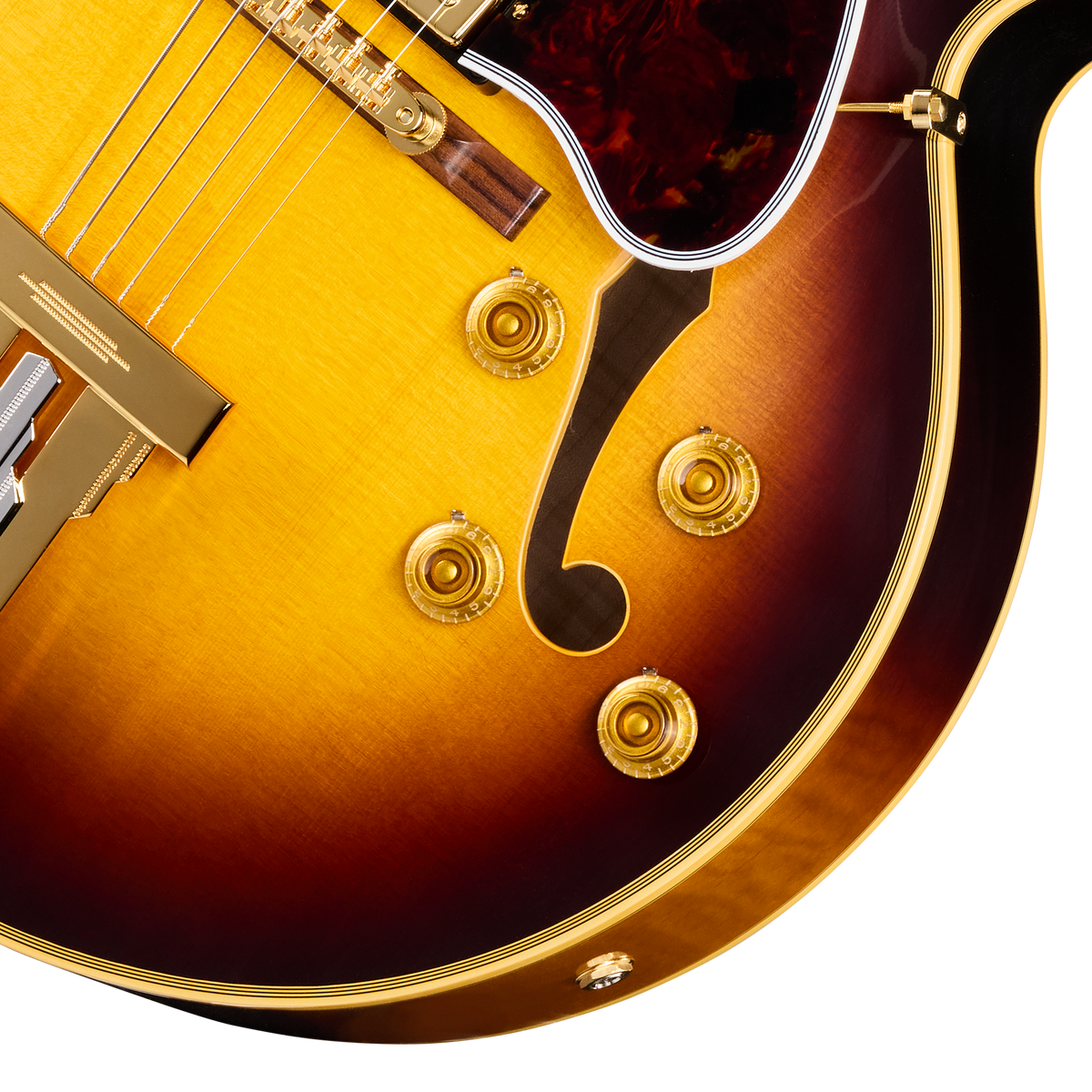 Gibson Custom 1957 L-5 CES Reissue, VOS, Vintage Sunburst Electric Guitar Gibson Custom