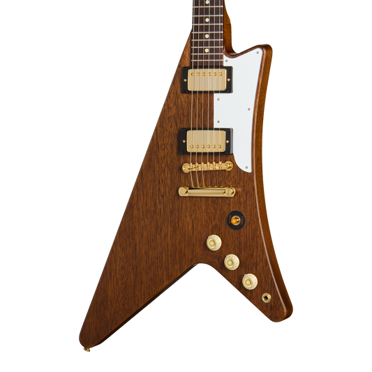 Gibson Custom 1957 Mahogany Moderne Reissue, VOS, Antique Natural Electric Guitar Gibson Custom