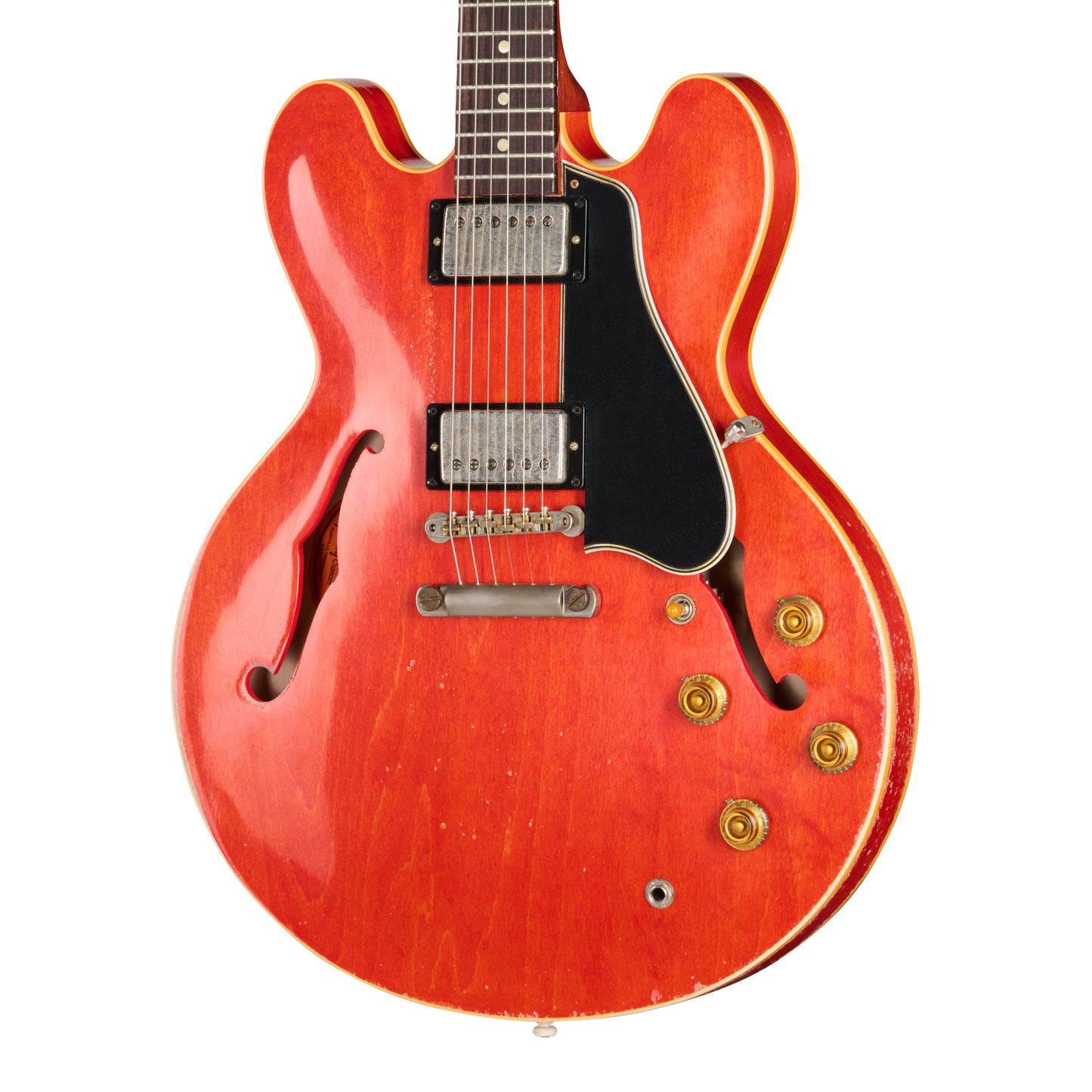 Gibson Custom LE 1958 ES-335 Reissue, Heavy Aged, Watermelon Electric Guitar Gibson Custom