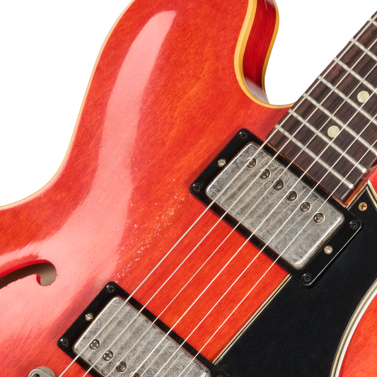 Gibson Custom LE 1958 ES-335 Reissue, Heavy Aged, Watermelon Electric Guitar Gibson Custom