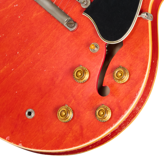 Gibson Custom LE 1958 ES-335 Reissue, Heavy Aged, Watermelon Electric Guitar Gibson Custom
