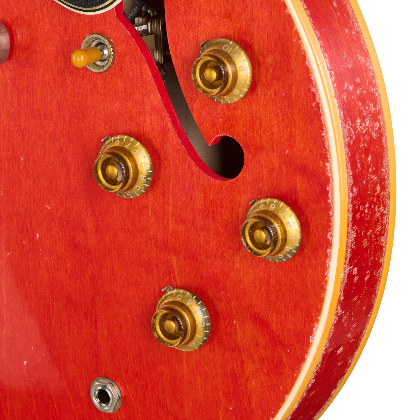 Gibson Custom LE 1958 ES-335 Reissue, Heavy Aged, Watermelon Electric Guitar Gibson Custom