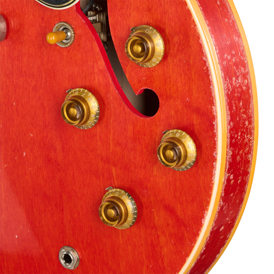 Gibson Custom LE 1958 ES-335 Reissue, Heavy Aged, Watermelon Electric Guitar Gibson Custom