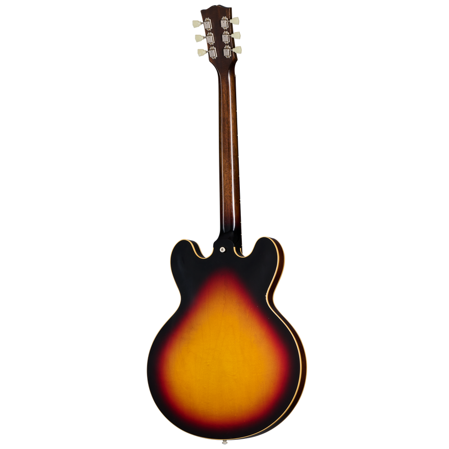 Gibson Custom 1958 ES-335 Reissue, Light Aged, Tri-Burst Electric Guitar Gibson Custom