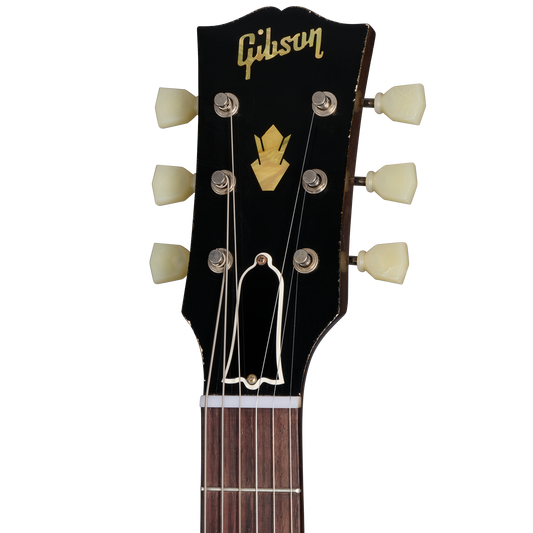 Gibson Custom 1958 ES-335 Reissue, Light Aged, Tri-Burst Electric Guitar Gibson Custom