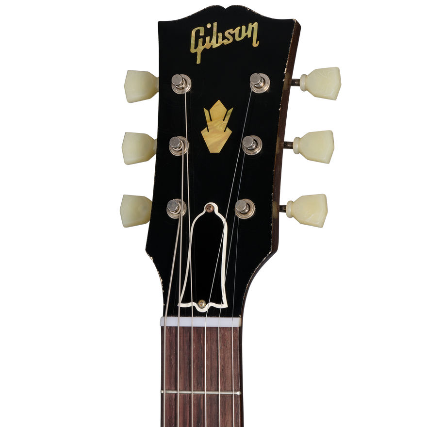 Gibson Custom 1958 ES-335 Reissue, Light Aged, Tri-Burst Electric Guitar Gibson Custom