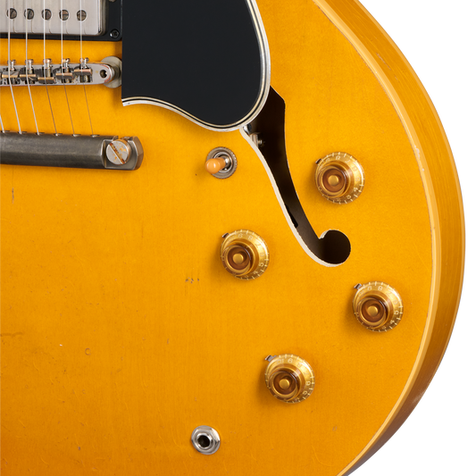 Gibson Custom 1958 ES-335 Reissue, Heavy Aged, Dirty Blonde Electric Guitar Gibson Custom