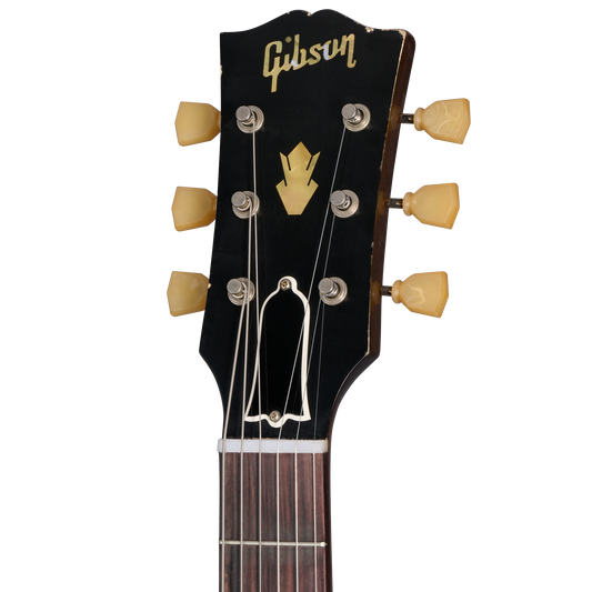 Gibson Custom 1958 ES-335 Reissue, Heavy Aged, Faded Tobacco Burst Electric Guitar Gibson Custom