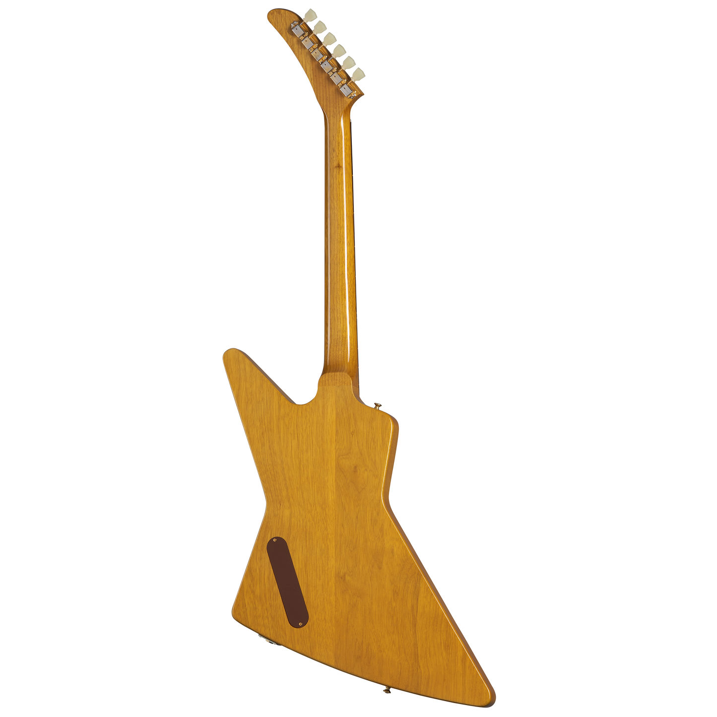 Gibson Custom 58 Korina Explorer Brazilian Rosewood Fingerboard, Aged Natural Electric Guitar Gibson Custom