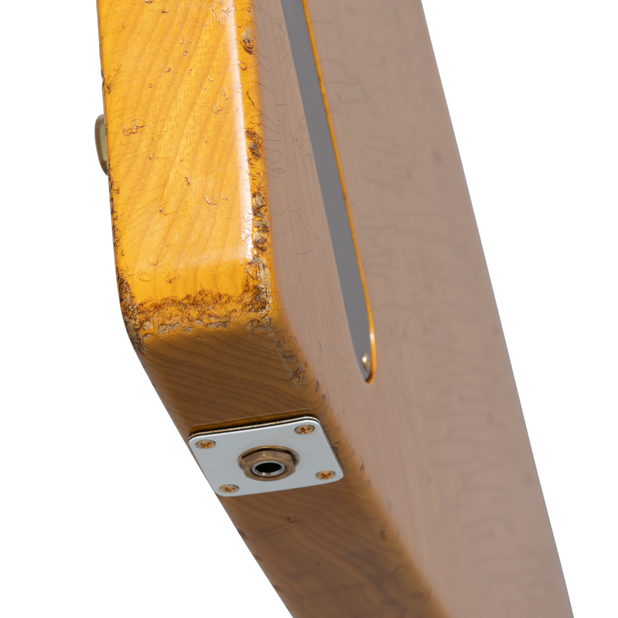 Gibson Custom 58 Korina Explorer Brazilian Rosewood Fingerboard, Aged Natural Electric Guitar Gibson Custom