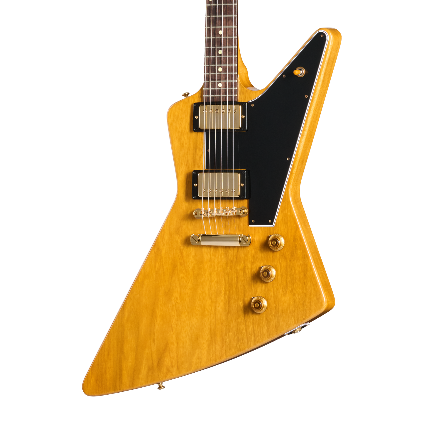 Gibson Custom 1958 Korina Explorer Reissue, VOS, Natural Electric Guitar Gibson Custom
