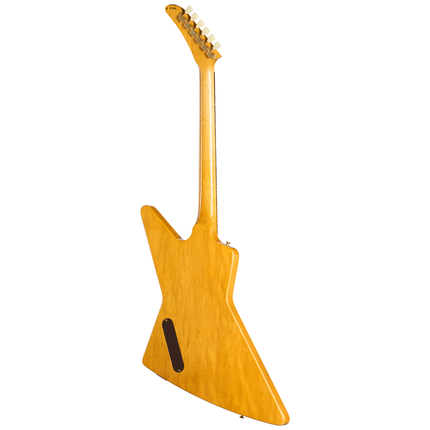 Gibson Custom 1958 Korina Explorer Reissue, VOS, Natural Electric Guitar Gibson Custom