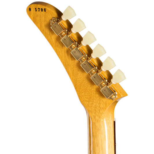 Gibson Custom 1958 Korina Explorer Reissue, VOS, Natural Electric Guitar Gibson Custom