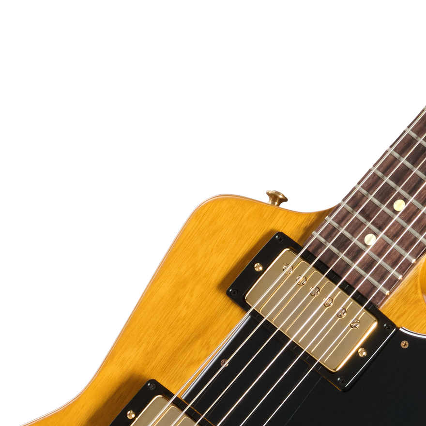 Gibson Custom 1958 Korina Explorer Reissue, VOS, Natural Electric Guitar Gibson Custom
