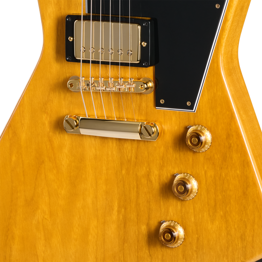 Gibson Custom 1958 Korina Explorer Reissue, VOS, Natural Electric Guitar Gibson Custom