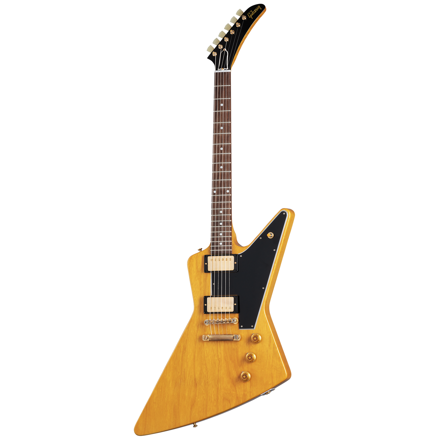 Gibson Custom 1958 Korina Explorer Reissue, VOS, Natural Electric Guitar Gibson Custom