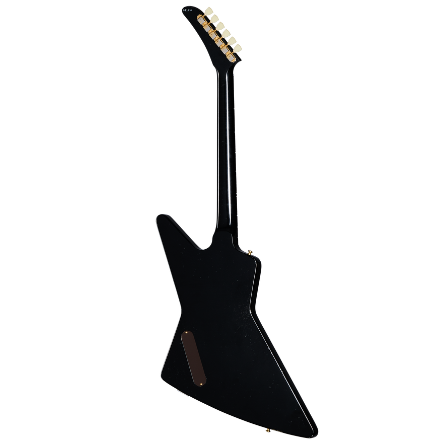 Gibson Custom 1958 Korina Explorer Reissue, Light Aged, Ebony Electric Guitar Gibson Custom