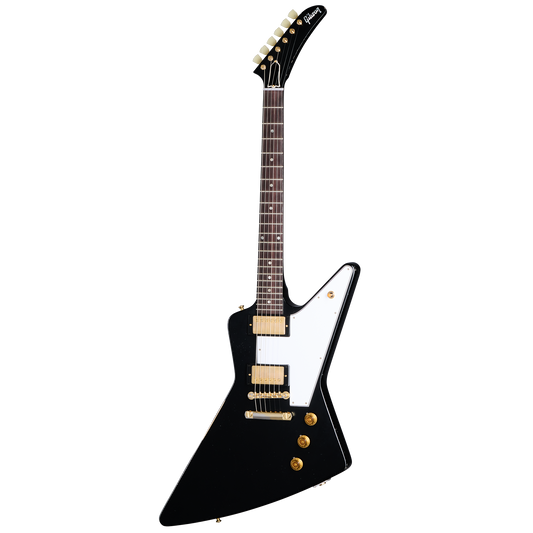 Gibson Custom 1958 Korina Explorer Reissue, Light Aged, Ebony Electric Guitar Gibson Custom