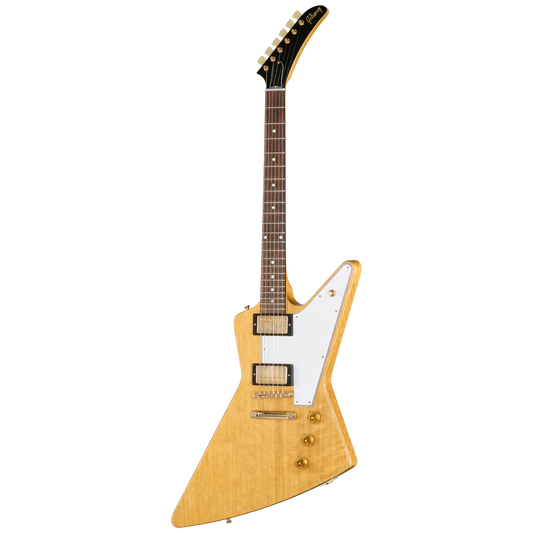 Gibson Custom 1958 Korina Explorer Reissue, VOS, Natural Electric Guitar Gibson Custom