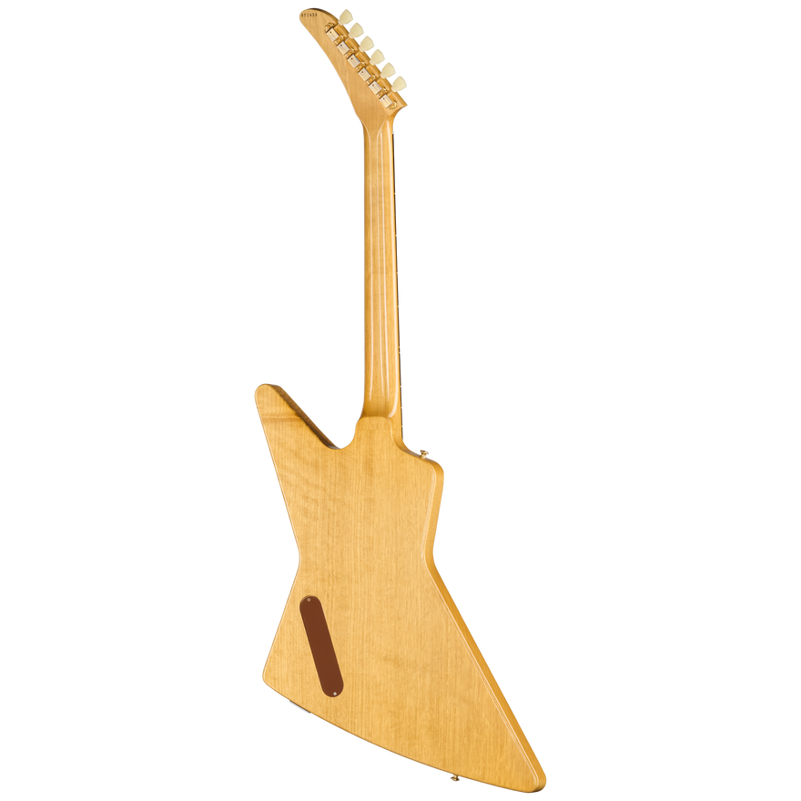 Gibson Custom 1958 Korina Explorer Reissue, VOS, Natural Electric Guitar Gibson Custom