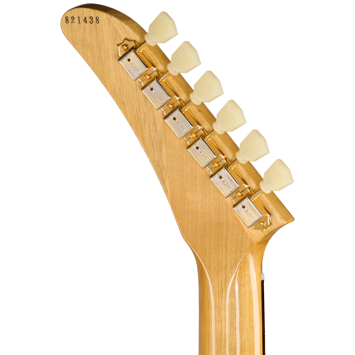 Gibson Custom 1958 Korina Explorer Reissue, VOS, Natural Electric Guitar Gibson Custom